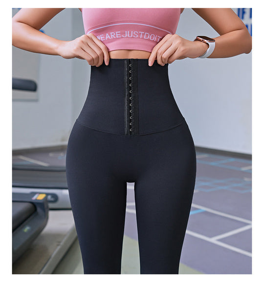 Damen Hochleistungs-Sportleggings mit innovativem Hohembund EB