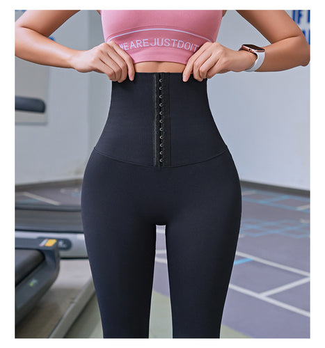 Damen Hochleistungs-Sportleggings mit innovativem Hohembund EB
