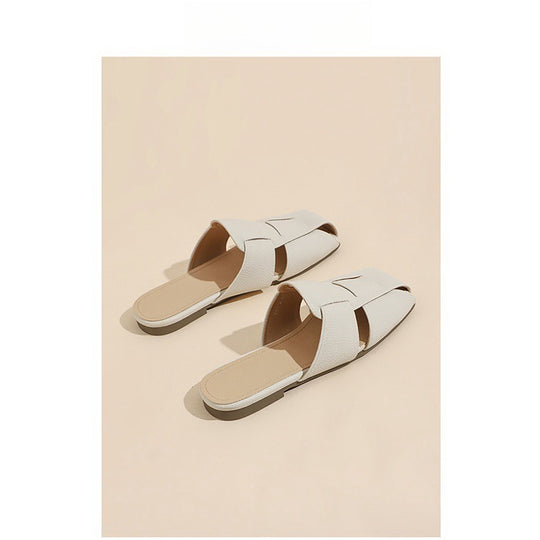 Damen modische Clogs mit weichem Fußbetten und stylischer Überlappung EB