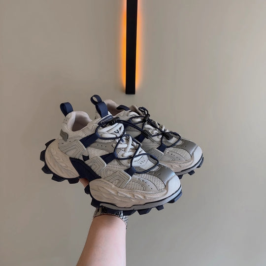 Damen Sportliche High-Performance Sneakers mit atmungsaktivem Mesh-Obermaterial und rutschfester Sohle EB