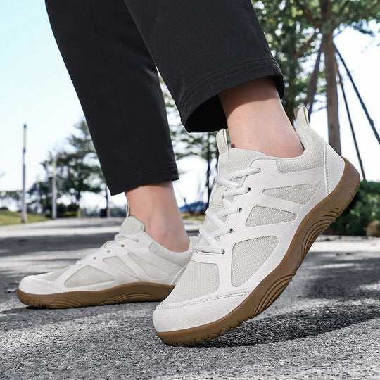 Damen Sportliche Hiking Sneakers mit atmungsaktiver Mesh-Oberfläche und flexiblem Sohlenprofil EB