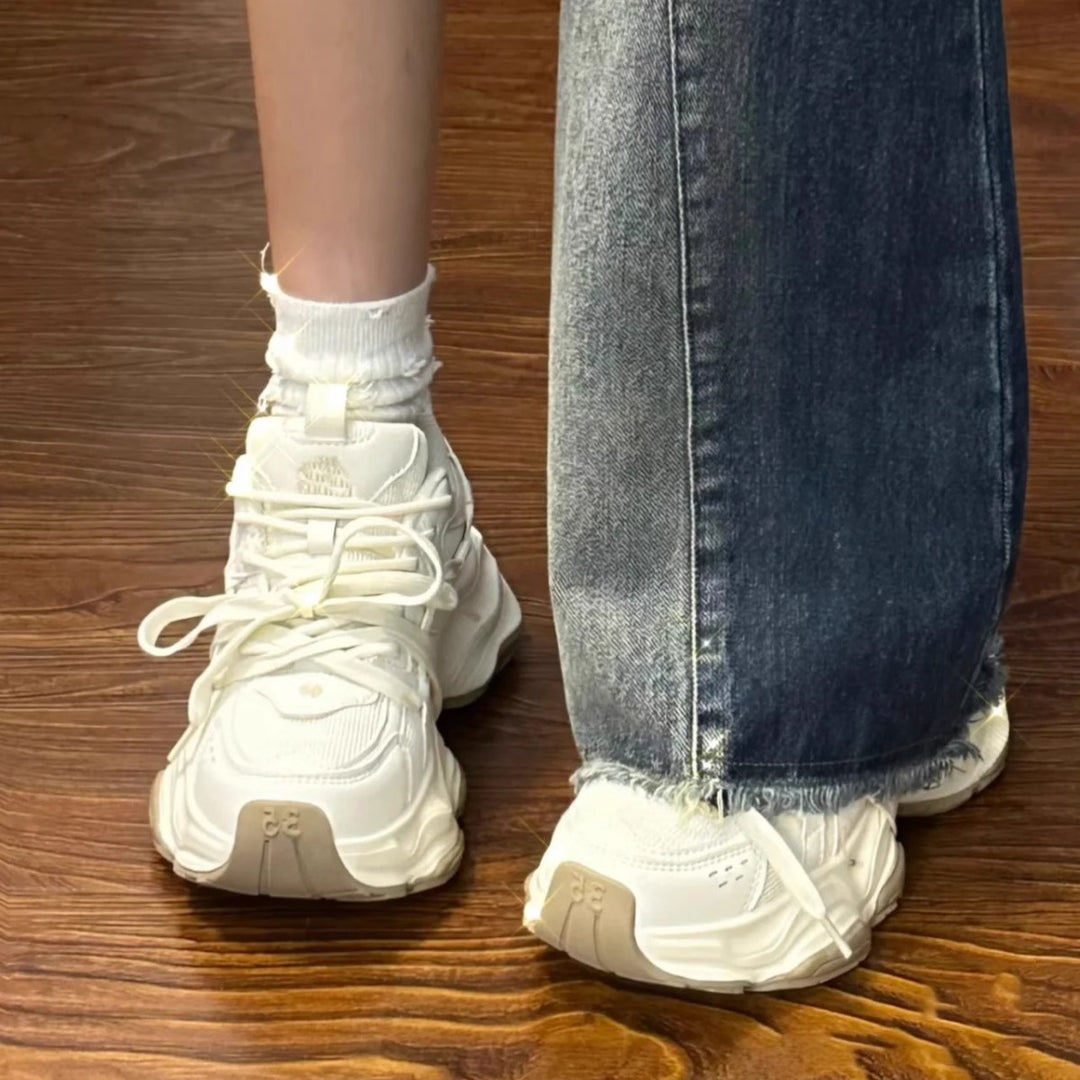Damen Chunky Sneakers mit innovativer Dämpfung und flexibler Sohle EB