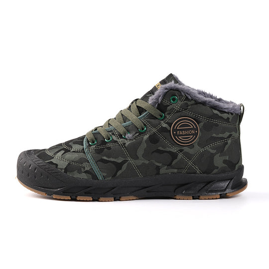 Damen isolierte Winterstiefel mit rutschfester Profilsohle und wärmendem Innenfutter EB