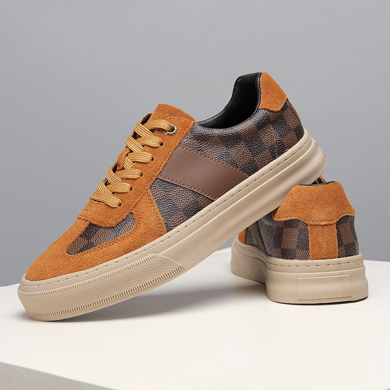 Damen Sneakers mit innovativem Karo-Design und rutschfester Sohle EB