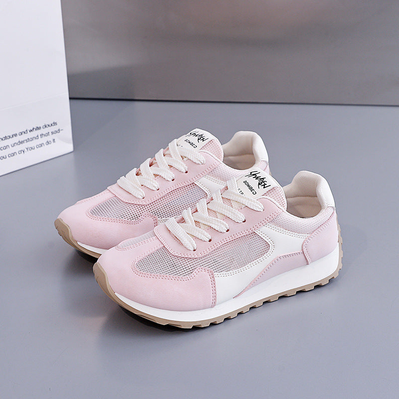 Damen Laufsneaker mit atmungsaktivem Mesh-Obermaterial und rutschfester Sohle EB