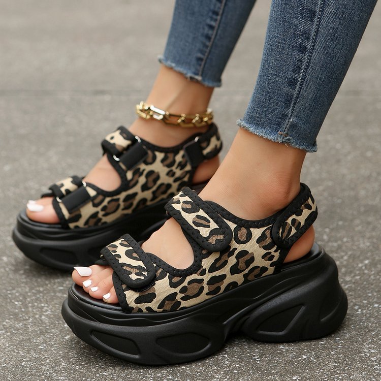 Damen Sportliche Sandalen mit verstärktem Riemendesign und komfortabler Sohle EB
