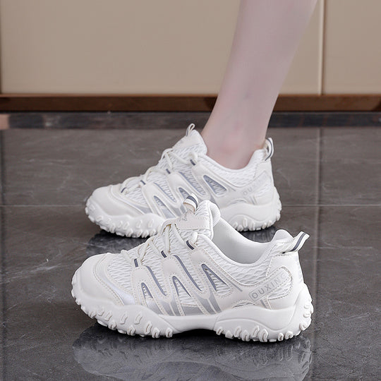 Damen Sportliche Freizeitschuhe mit atmungsaktiver Mesh-Oberfläche EB