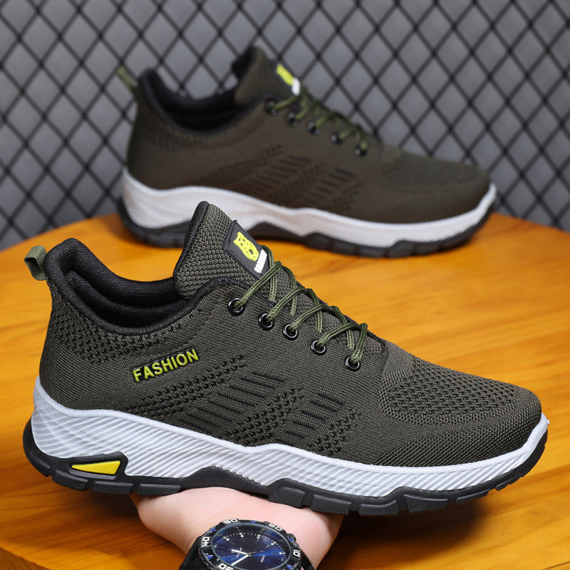 Damen Leichte Sport-Sneaker mit atmungsaktivem Obermaterial und dämpfender Sohle EB
