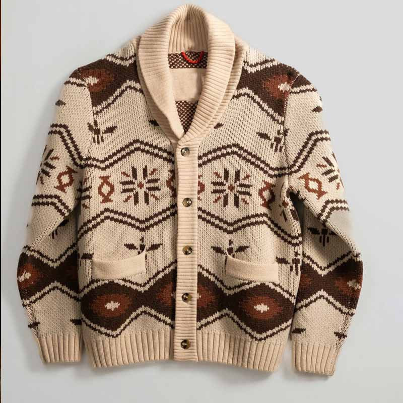 Damen Strickjacke mit aufwendigem Muster EB
