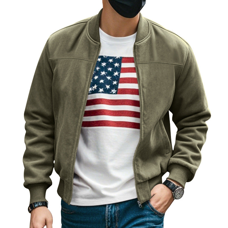 Herren Sweatjacke mit praktischem Reißverschluss und modischem Design EB