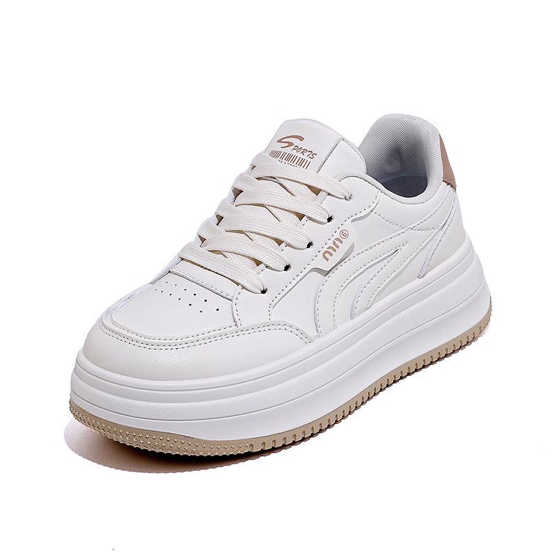Damen Plattform Sneakers mit ergonomischer Dämpfung und sportlichem Design EB