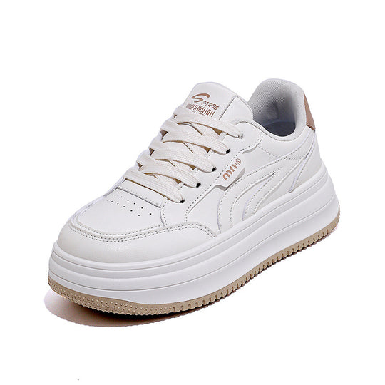 Damen Plattform Sneakers mit ergonomischer Dämpfung und sportlichem Design EB