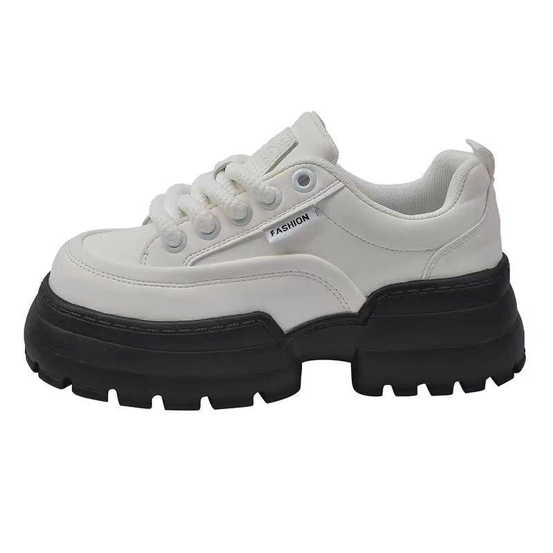 Damen modische Chunky-Sneaker mit stabiler Laufsohle und atmungsaktivem Obermaterial EB