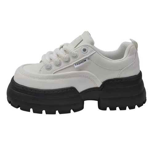 Damen modische Chunky-Sneaker mit stabiler Laufsohle und atmungsaktivem Obermaterial EB