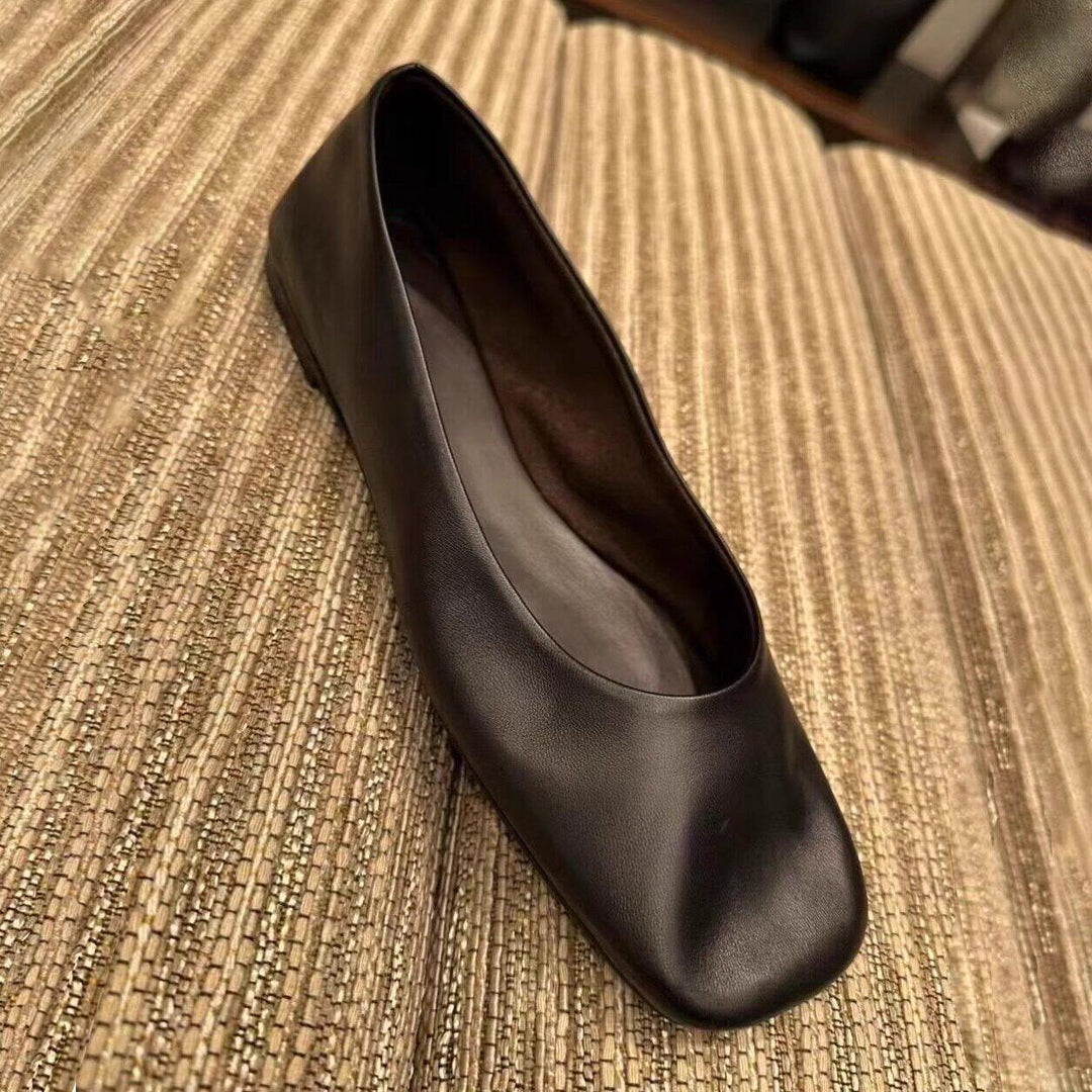 Damen Ballerinas aus hochwertigem Kunstleder mit elegantem Design EB