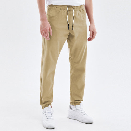 Herren sportliche Freizeithose mit elastischem Bund und praktischen Taschen EB