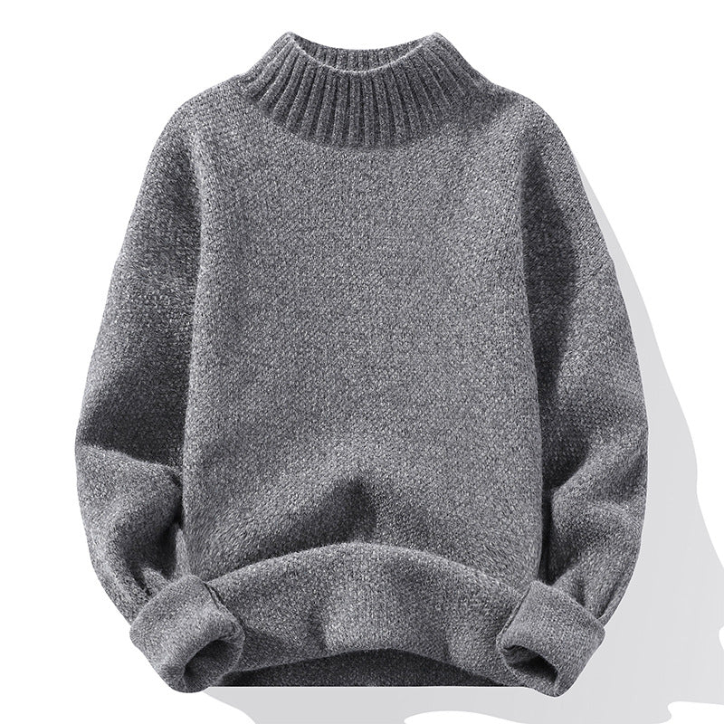 Damen Hochabschließend Pullover mit strukturierter Oberfläche EB