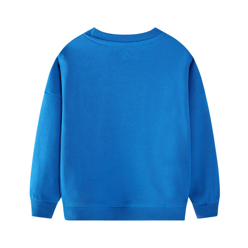 Damen Sweatshirt mit fröhlichem Blumen- und Insektenmotiv EB