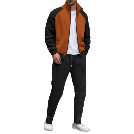 Herren Sportliche Trainingsjacke und Jogginghose Set EB