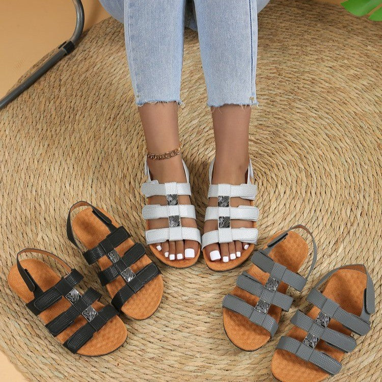Damen Sandalen mit komfortablem Fußbett EB