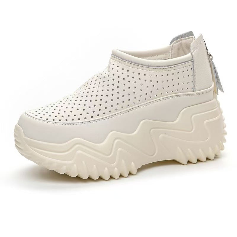 Damen Atmungsaktive Slip-On Sneakers mit elegantem Design EB