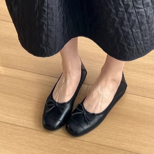 Damen Ballerinas mit elegantem Schleifen-Design und bequemer Passform EB