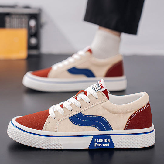 Damen Sneaker mit robustem Canvas-Obermaterial und dämpfender Sohle EB