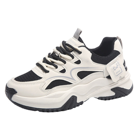 Damen Sportliche Chunky Sneaker mit atmungsaktiver Obermaterialstruktur EB