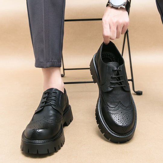 Damen Elegante Schnürschuhe mit robustem Profil und atmungsaktivem Obermaterial EB