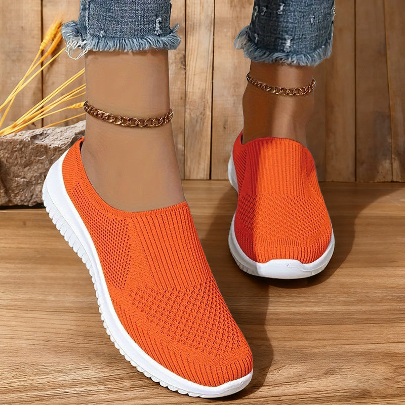 Damen sportliche Slip-On Sneakers EB