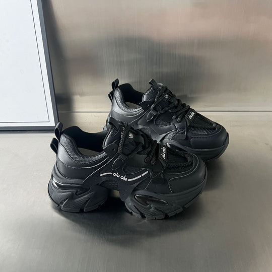 Damen Chunky Sneakers mit verstärkter Sohle und atmungsaktivem Mesh-EB
