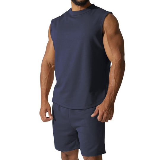 Herren sportliches Kurzarm-Set aus atmungsaktivem Material EB