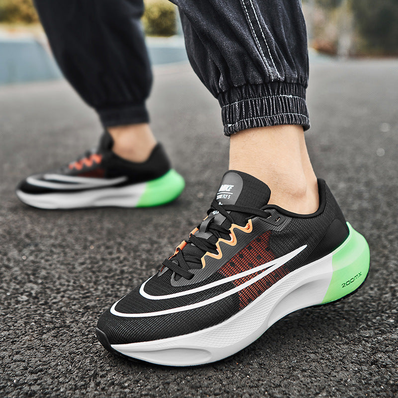 Unisex energieeffiziente Marathon-Laufschuhe mit reaktiver Schaum-Zwischensohle und stabiler Fersenkappe EB