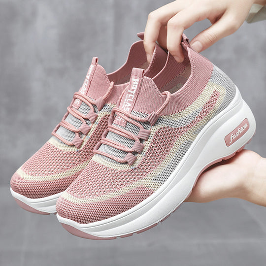 Damen Sportliche Slip-On Sneakers mit ergonomischer Dämpfungstechnologie EB