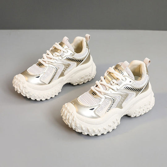 Damen Sportliche Lauf-Sneaker mit rutschfester Sohle und atmungsaktiver Struktur EB