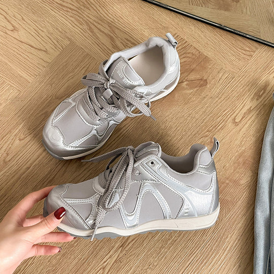 Damen Sportliche Sneakers mit atmungsaktivem Obermaterial und dämpfendem Fußbett EB