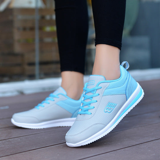 Damen Sportliche Lauf-Sneaker mit atmungsaktiver Mesh-Oberfläche EB