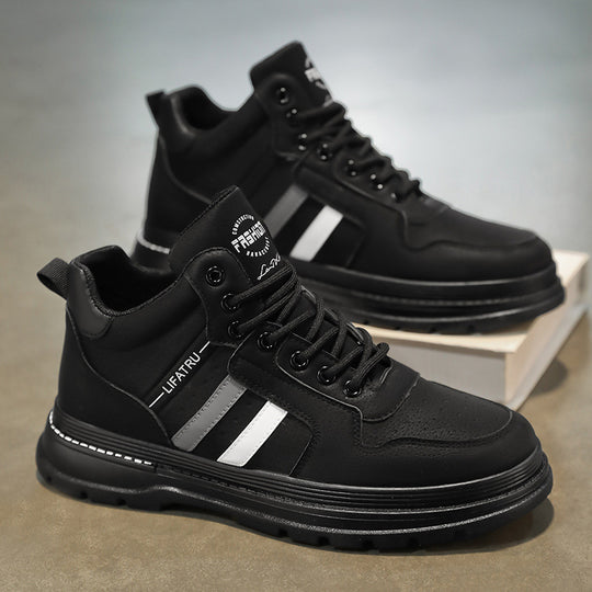 Damen Sportliche High-Top Sneakers mit rutschfester Sohle und atmungsaktivem Obermaterial EB