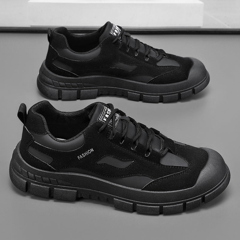 Damen Sportliche Sneakers mit robustem Sohlenprofil und atmungsaktiver Mesh-Oberfläche EB