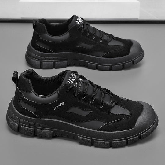 Damen Sportliche Sneakers mit robustem Sohlenprofil und atmungsaktiver Mesh-Oberfläche EB