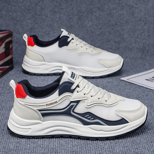 Damen Sportliche Sneakers mit atmungsaktiver Mesh-Konstruktion EB