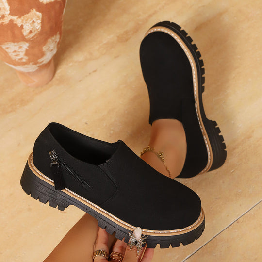 Damen Slip-On Boots mit robustem Profil und komfortabler Einlage EB