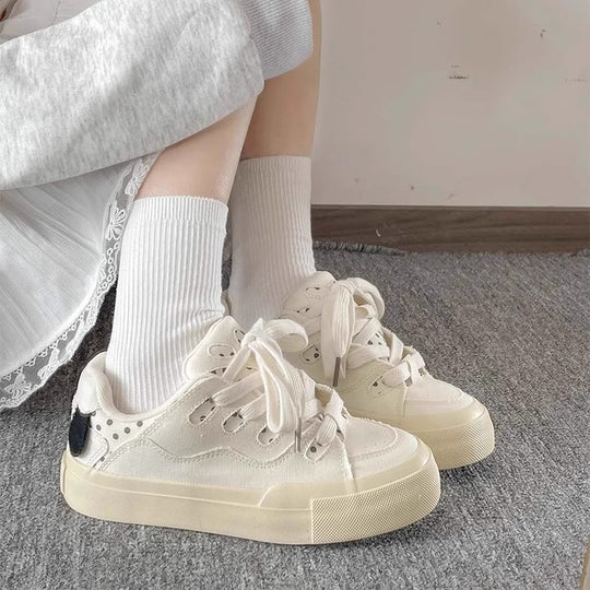 Damen Komfortable und trendige Sneakers mit atmungsaktivem Obermaterial EB