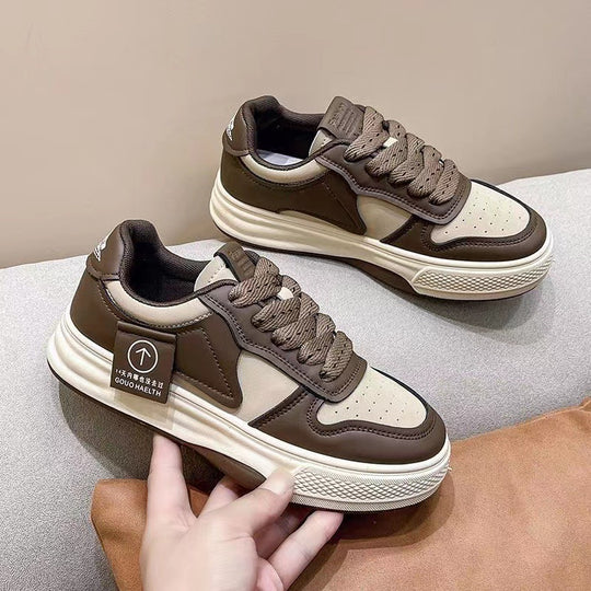 Damen Sportliche Freizeit-Sneaker mit gepolsterter Sohle und atmungsaktivem Obermaterial EB