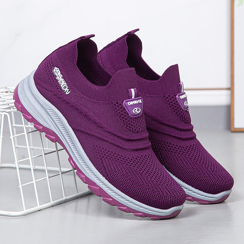 Damen Sportliche Leichtgewicht Sneakers EB
