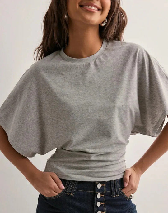 Damen Bequemes Oversized T-Shirt mit modernem Schnitt EB
