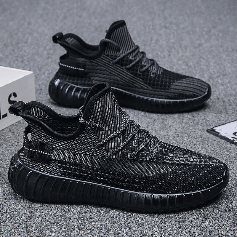 Damen Sportliche Sneakers mit nahtloser Netzstruktur und flexibler Sohle EB
