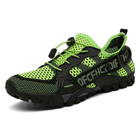 Damen Leichte und flexible Outdoor-Sneaker mit atmungsaktivem Mesh-EB