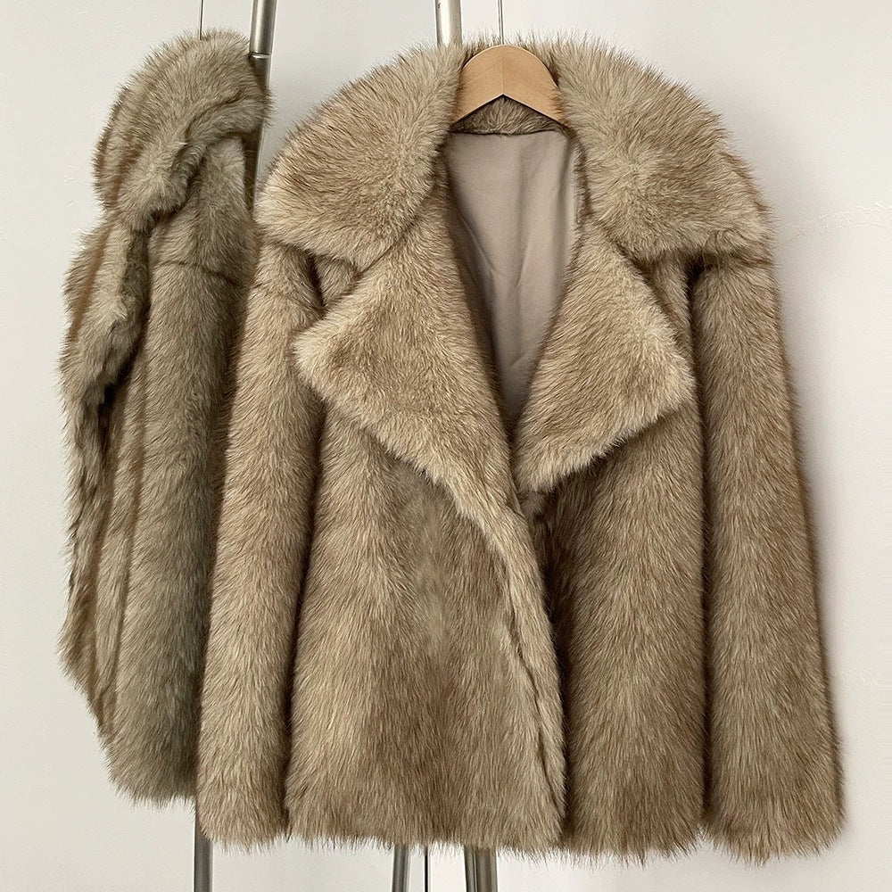 Damen Kunstpelz-Jacke EB