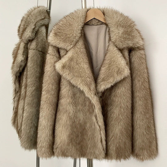 Damen Kunstpelz-Jacke EB